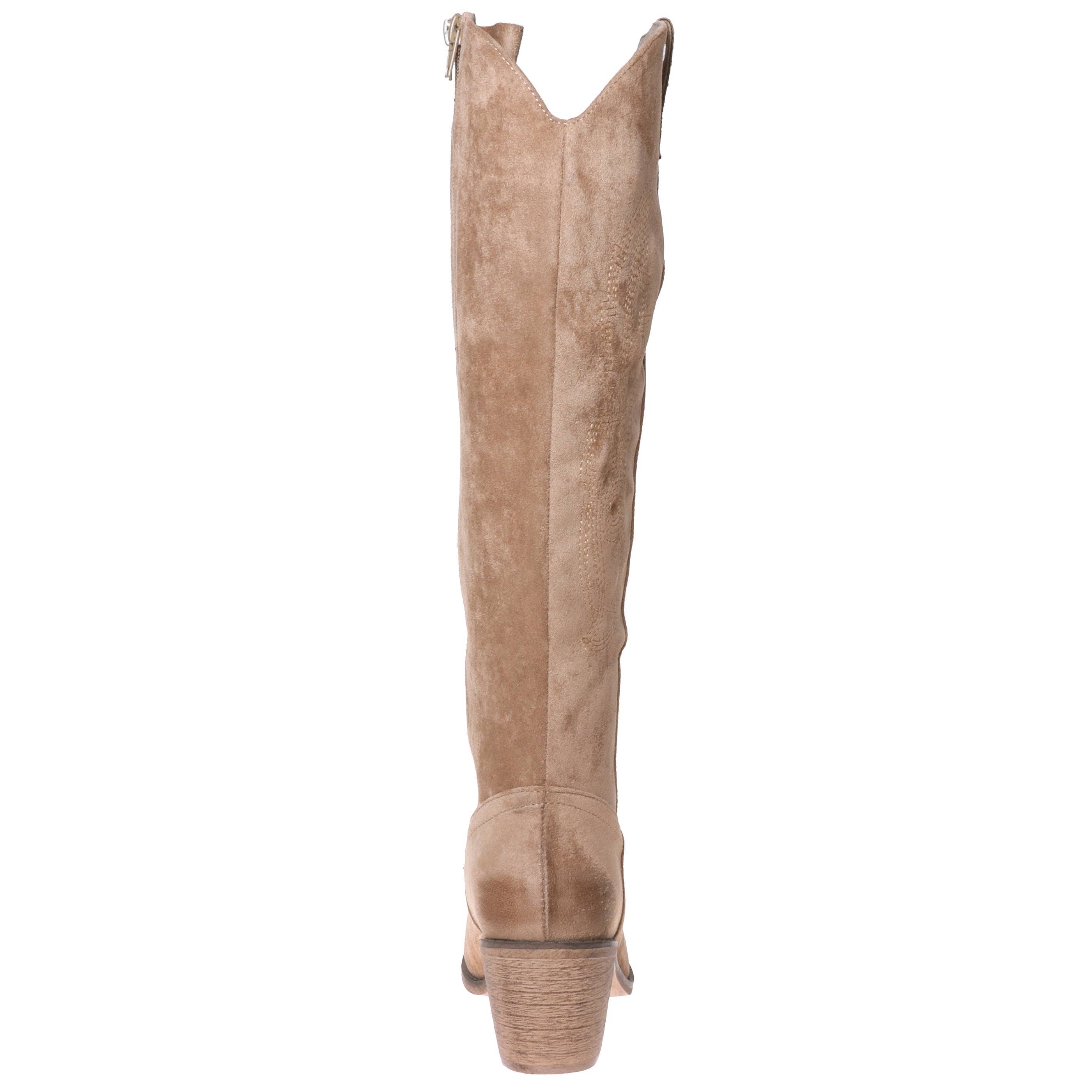 Pierre Dumas Faux Suede Boots