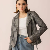 Shadow Storm Leather Jacket
