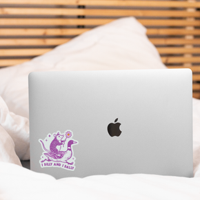 I Dilly and I Dally Sticker
