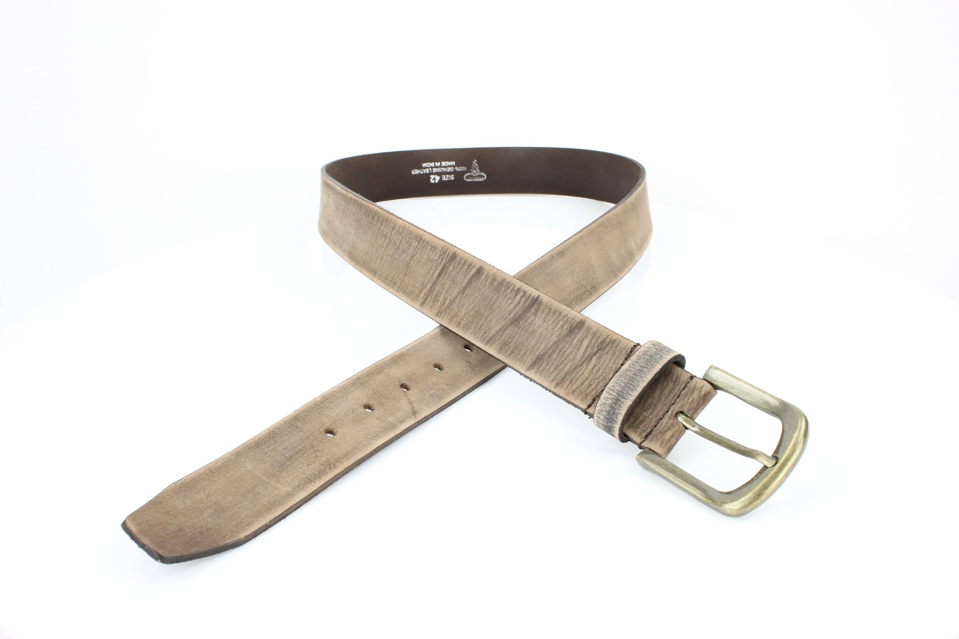 Distressed Leather Belt
