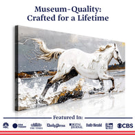 Modern Abstract Horse Wall Art