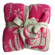 Western Luxe Home Blanket, Pink