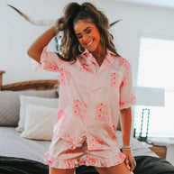 Pink Howdy Pajama Set