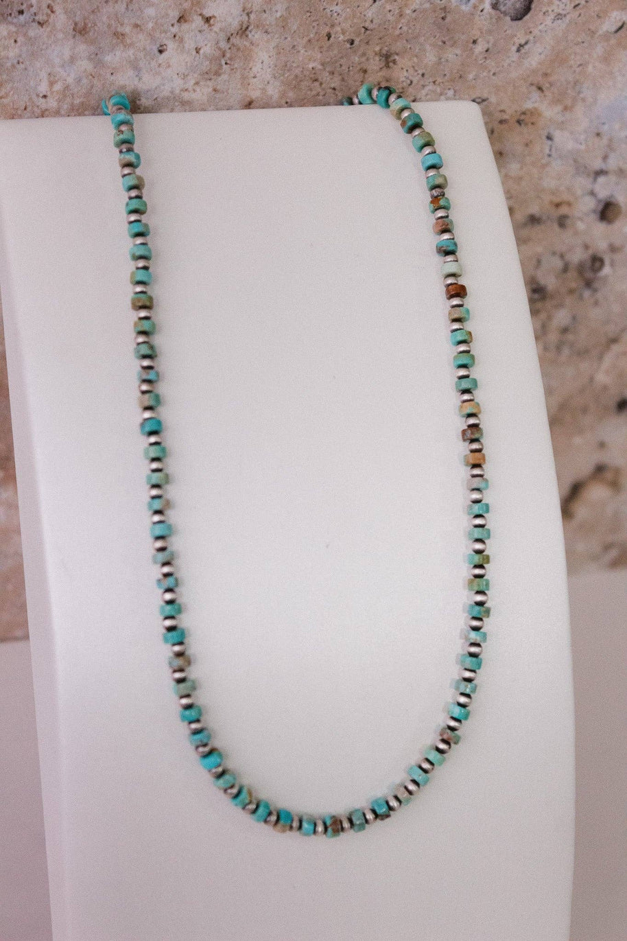 Turquoise & Desert Pearl Necklace