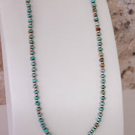 Turquoise & Desert Pearl Necklace