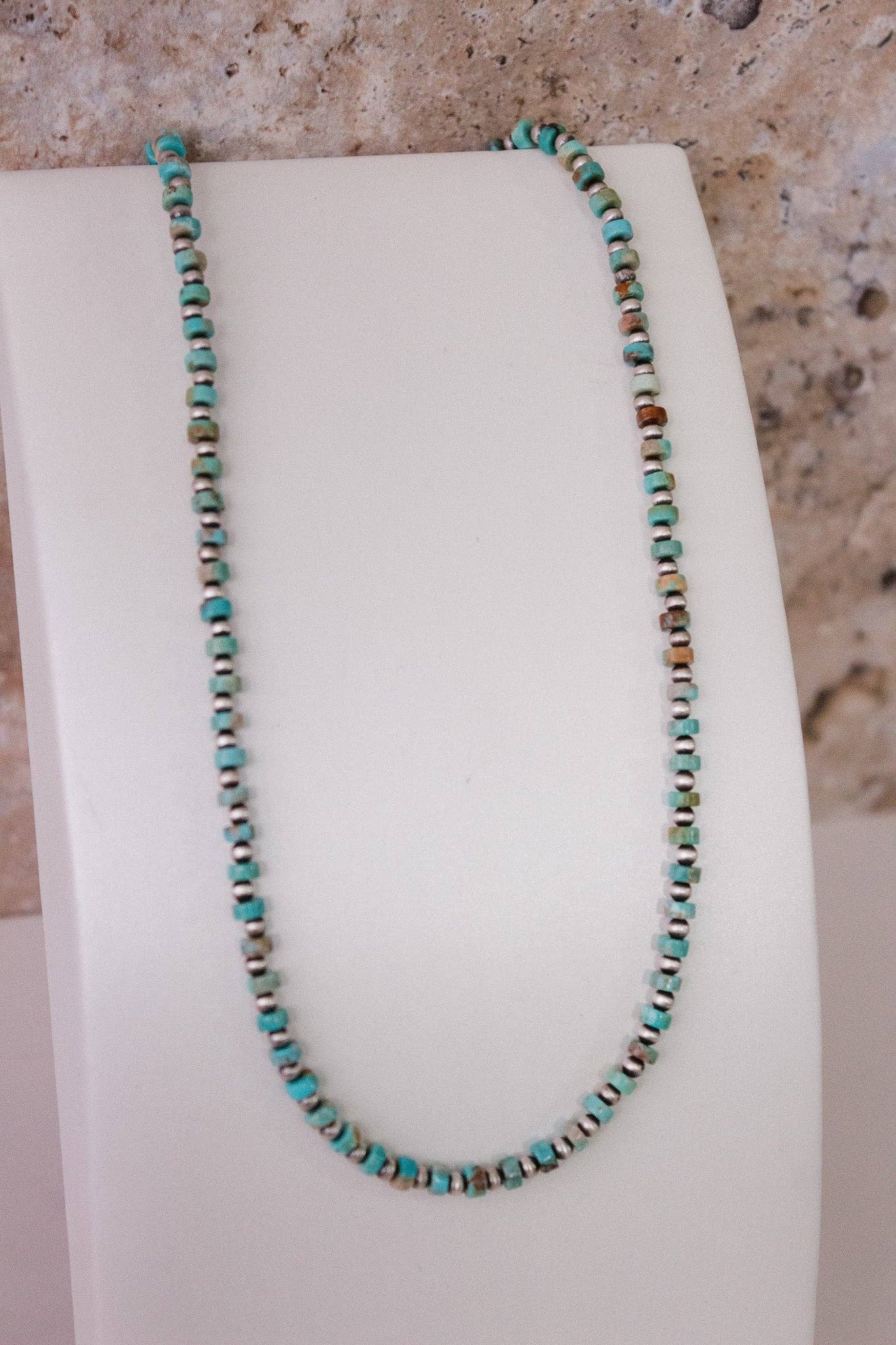 Turquoise & Desert Pearl Necklace
