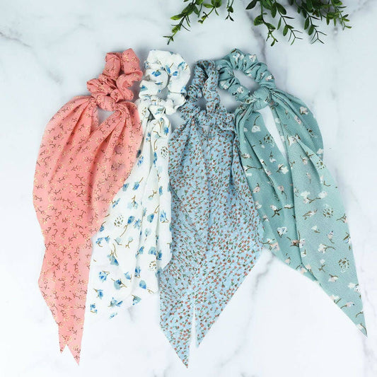 Floral Hair Scarves