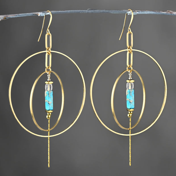 Double Hoop Earrings