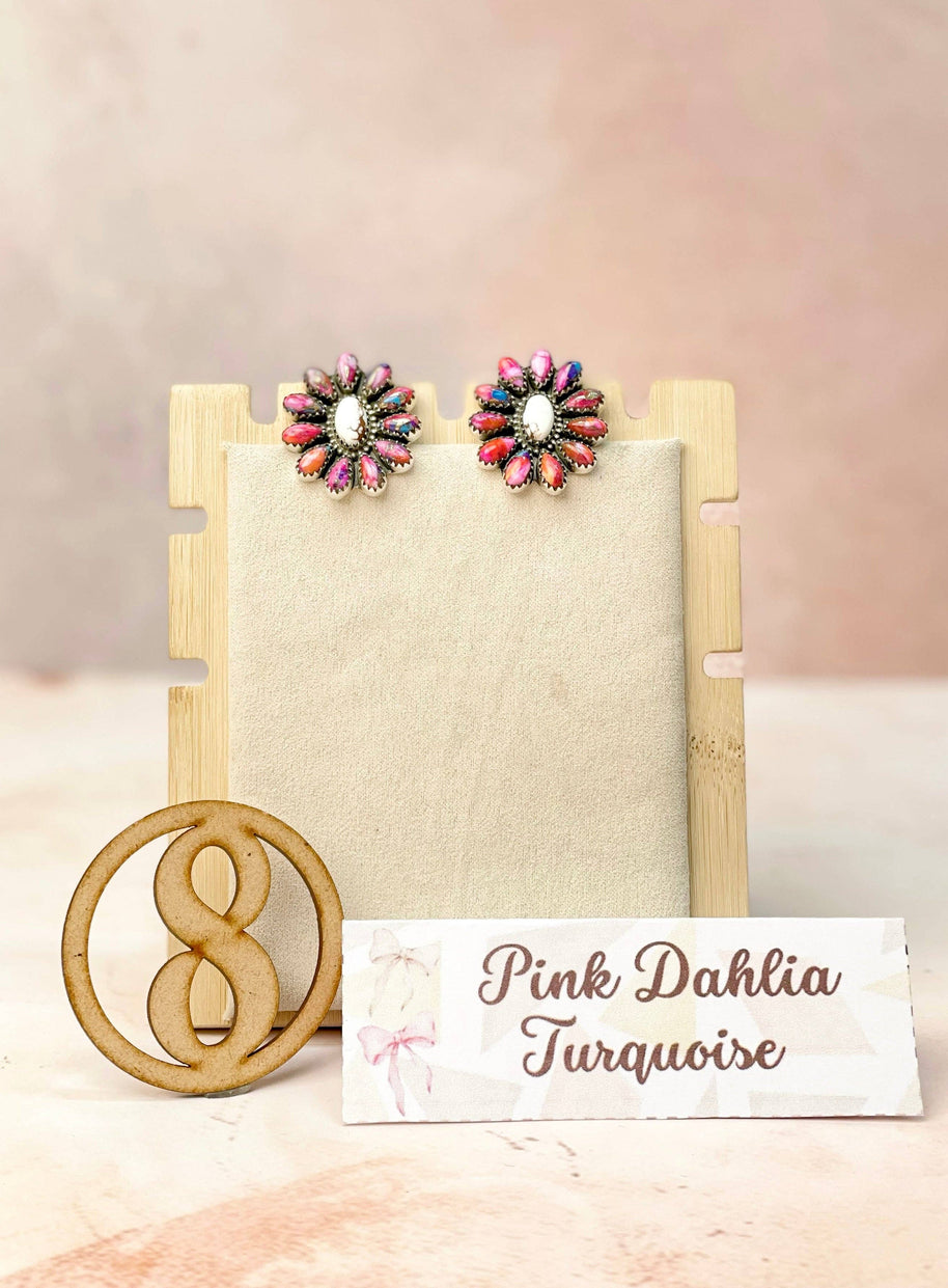 Blooming Stone Earrings