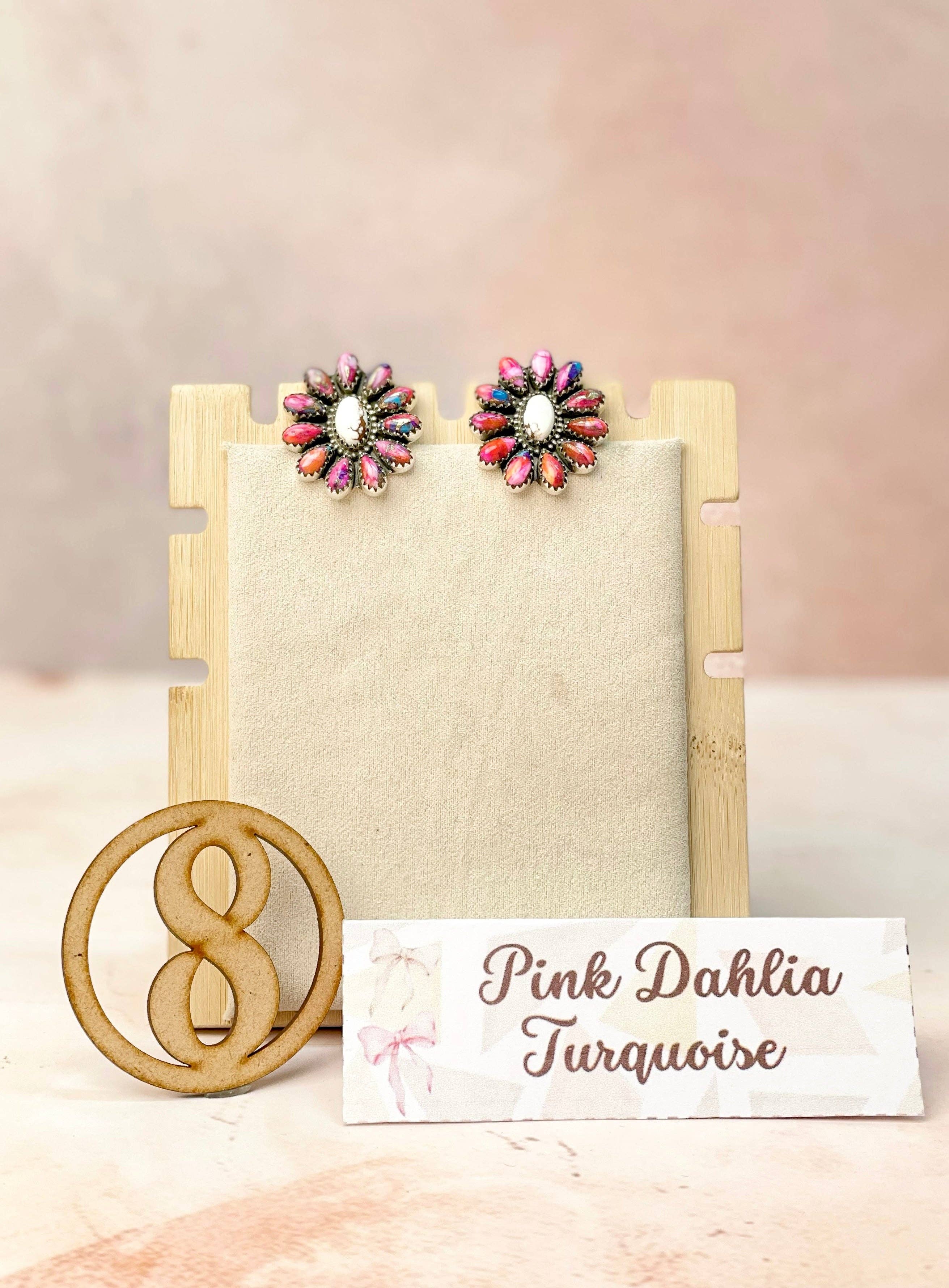 Blooming Stone Earrings