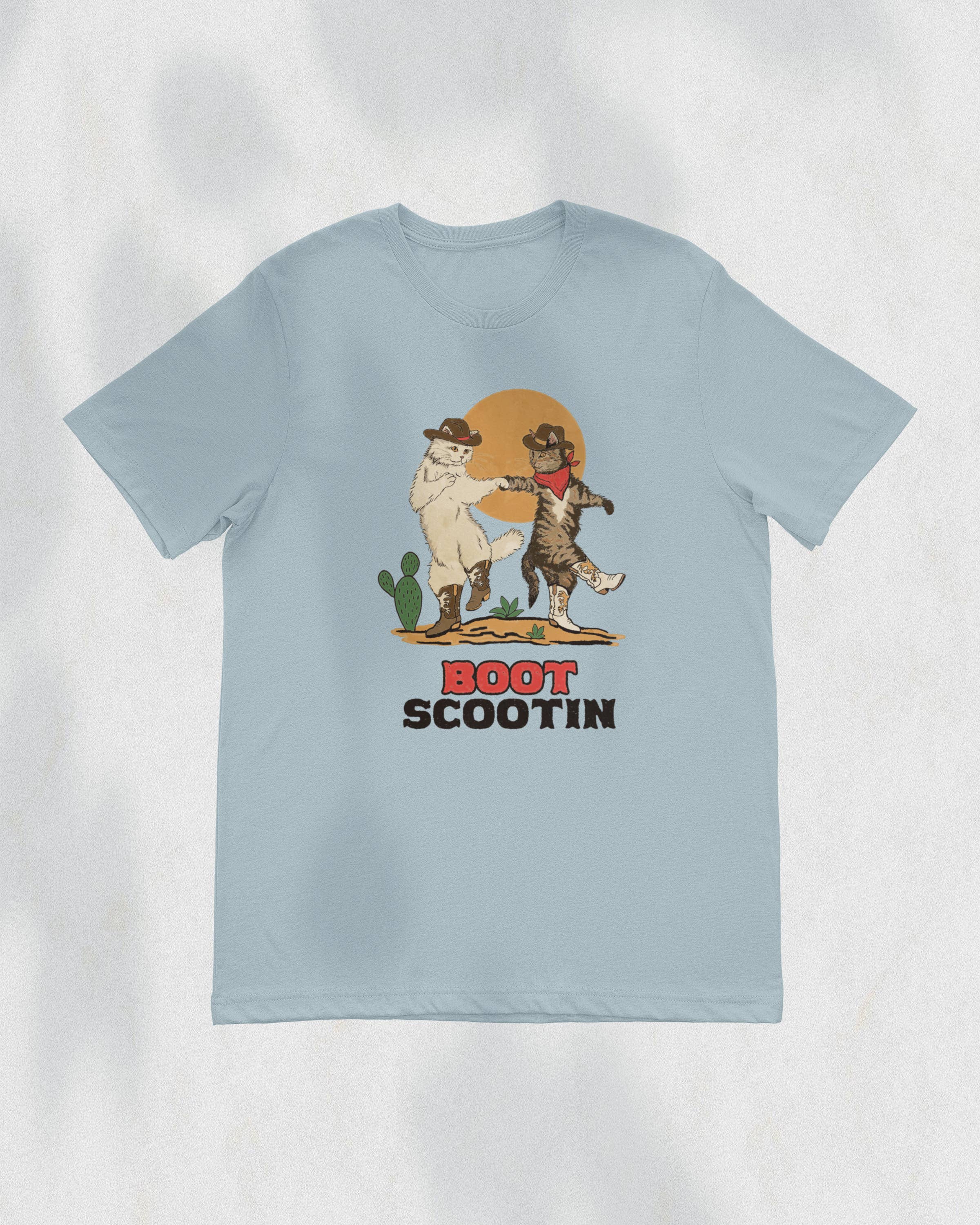 Boot Scootin Kitties T-Shirt, Regular