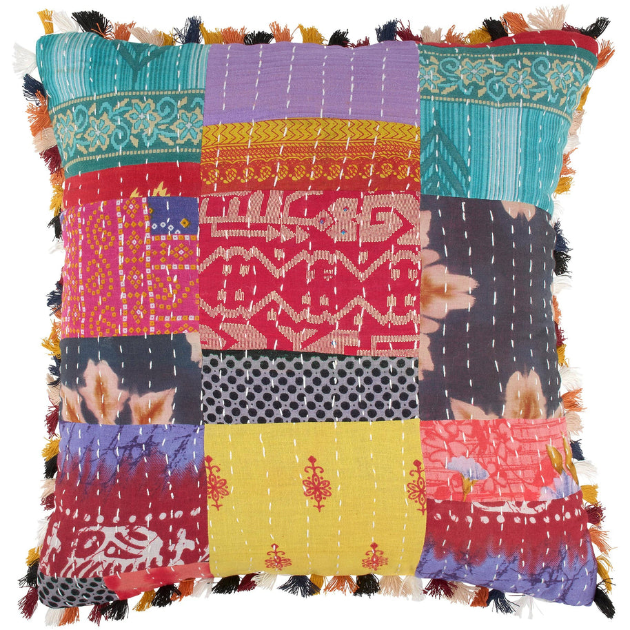 Kantha Pillow