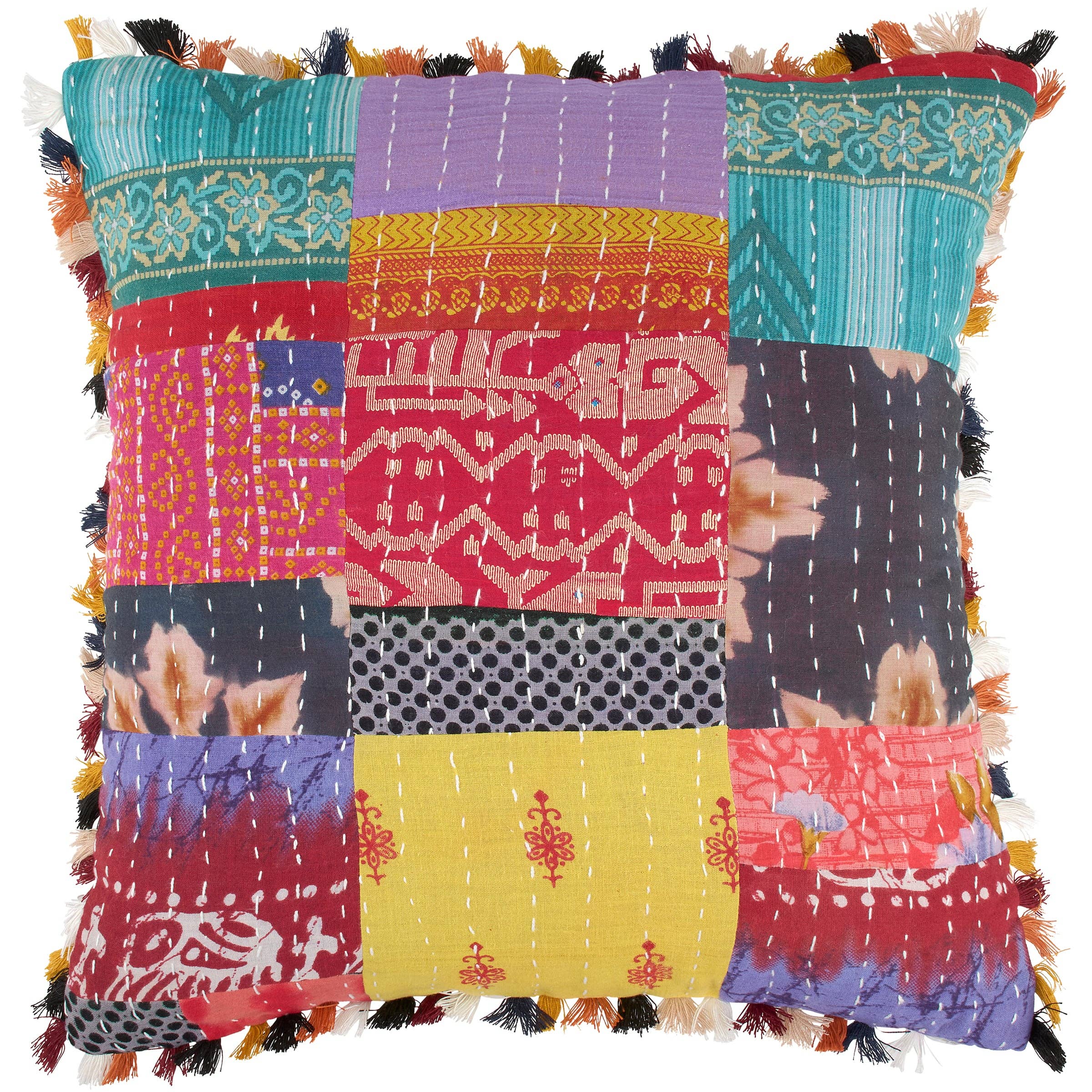 Kantha Pillow