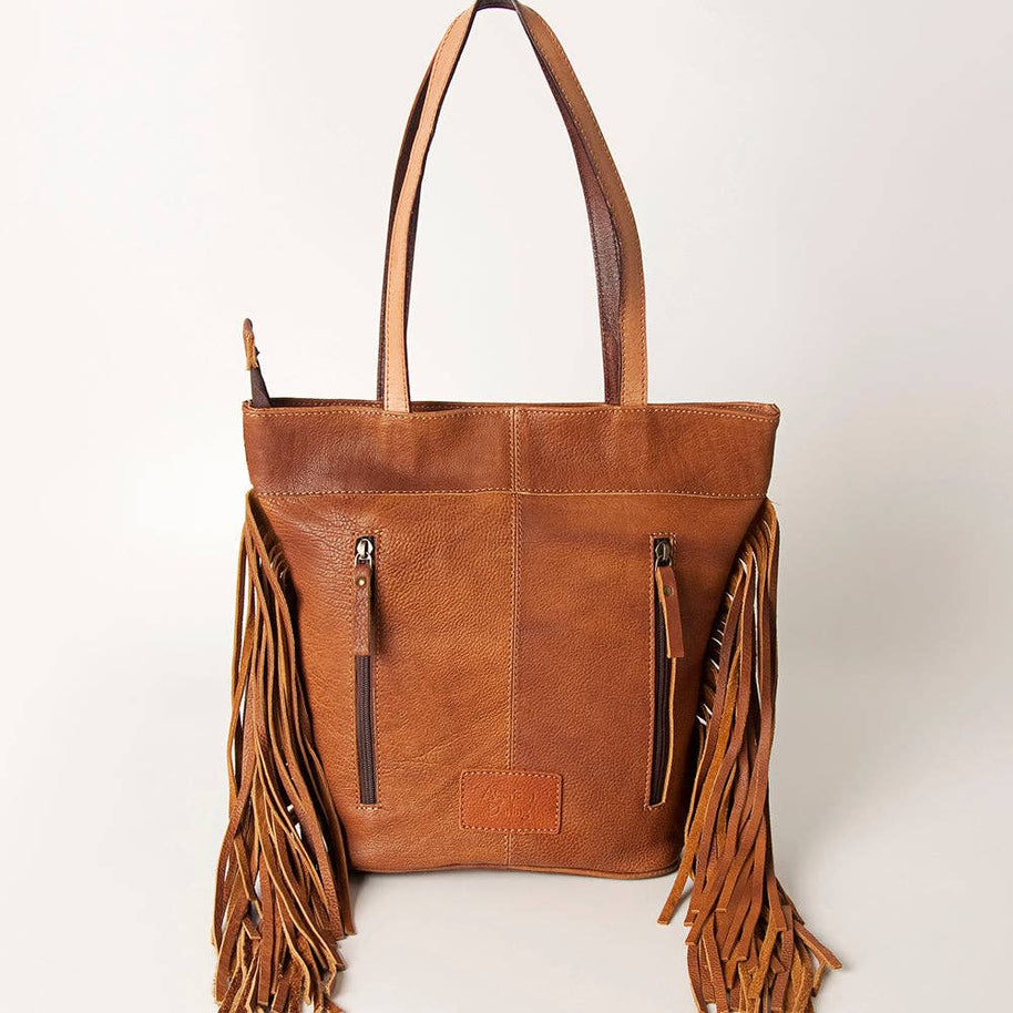 Hair-On Hide Western Bag