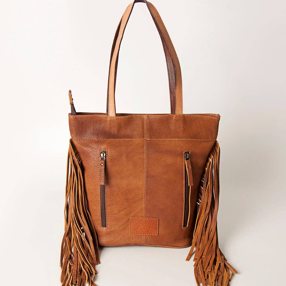 Hair-On Hide Western Bag