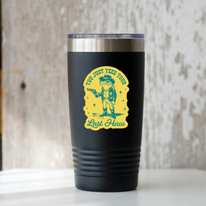 Your Last Haw Frog Cowboy Sticker