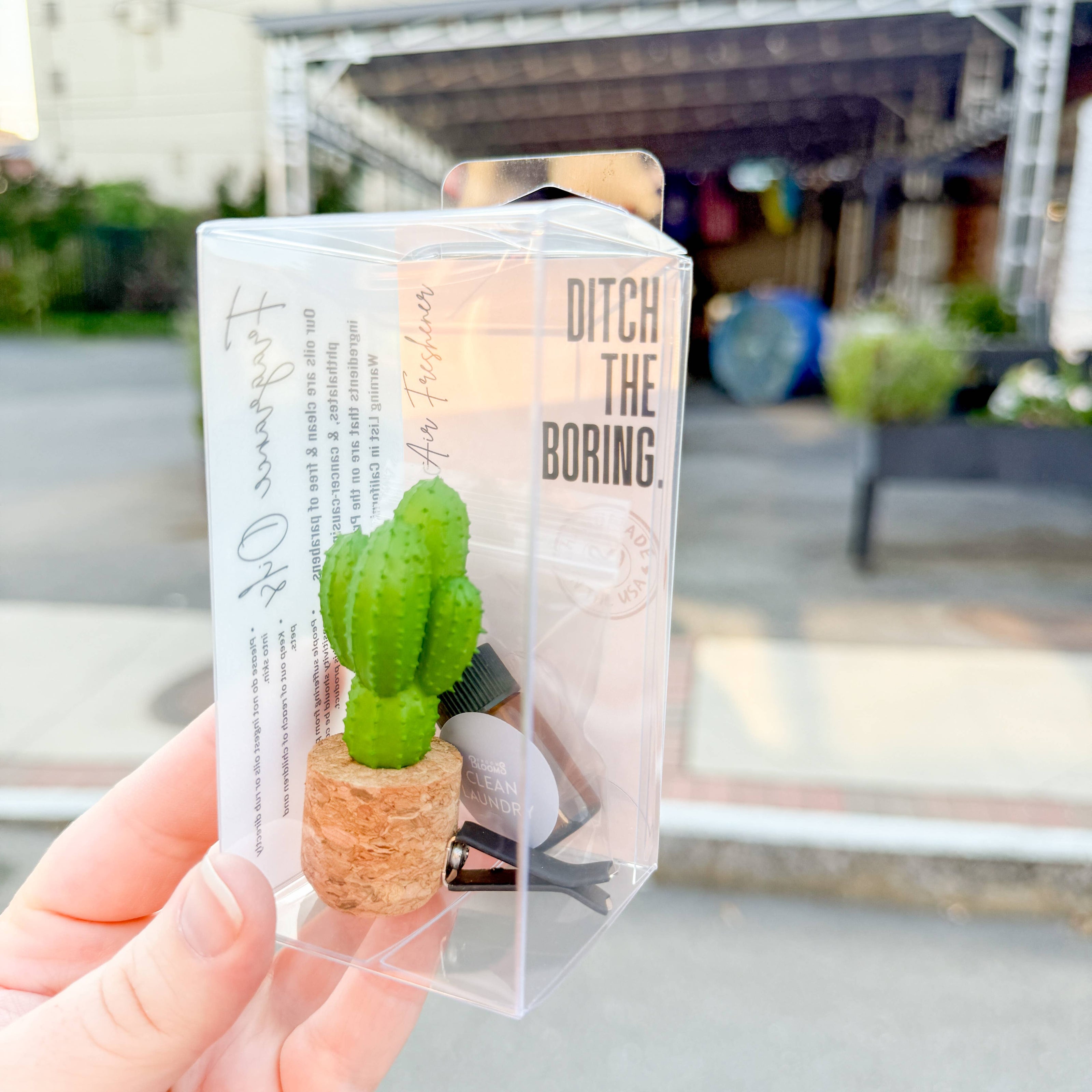 Mini Cactus Plant Vent Clip