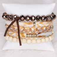Aubrey Bracelet Set Natural