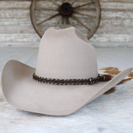 Horsehair Braided 5 Strand Hat Band - Overo