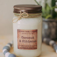 Coconut & Hibiscus Candle