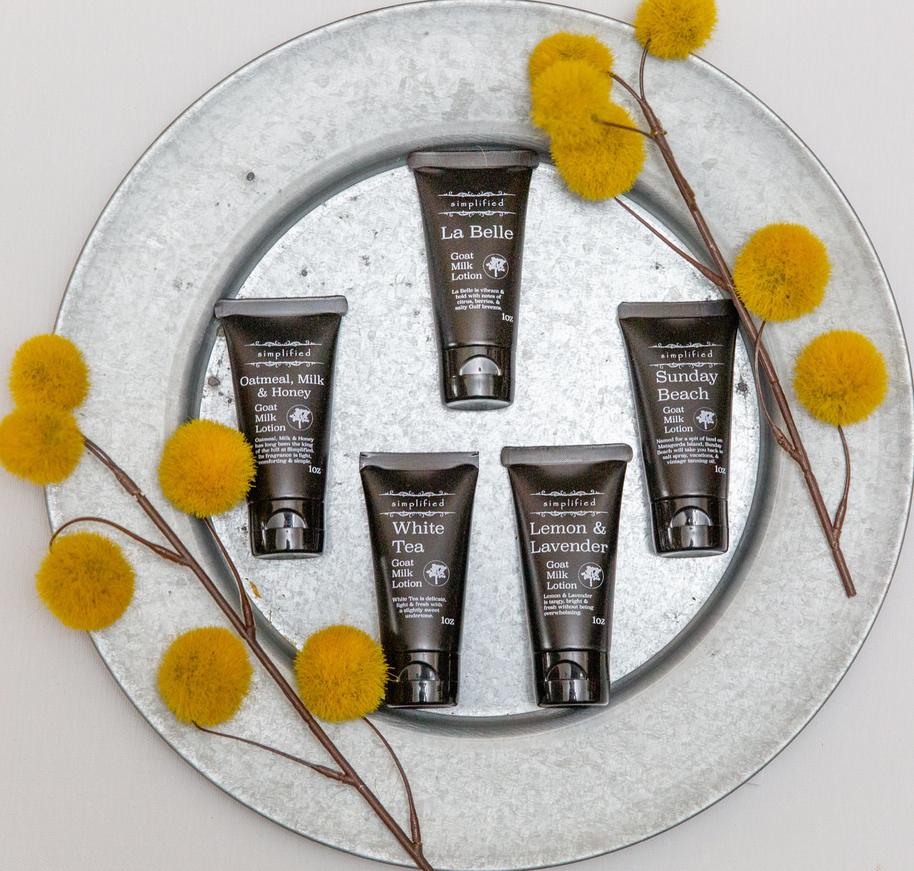 1oz Simplified Soap Lotion Tubes