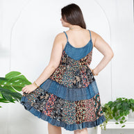 Babydoll Patchwork Dress