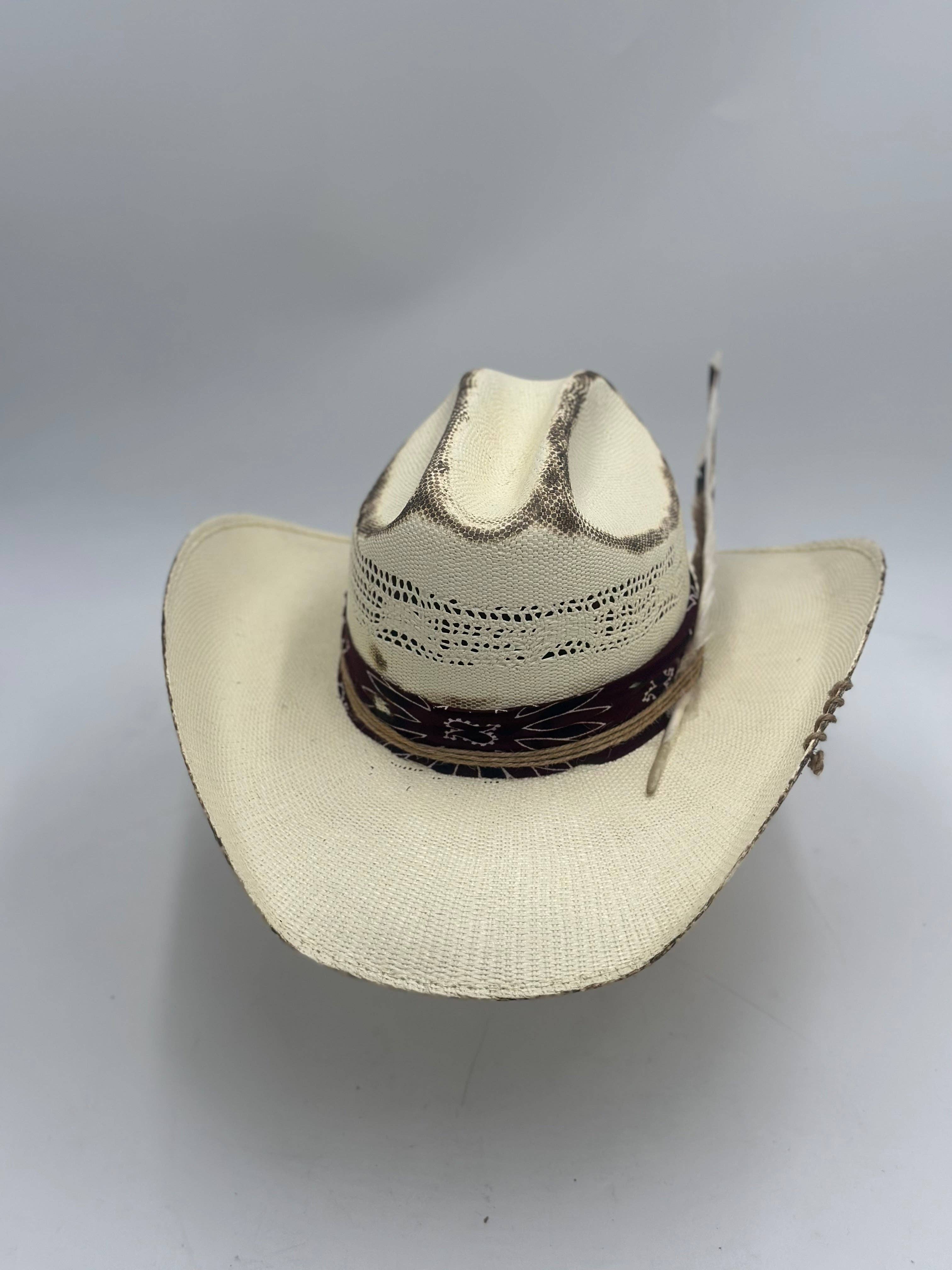 Coastal cowboy straw hat