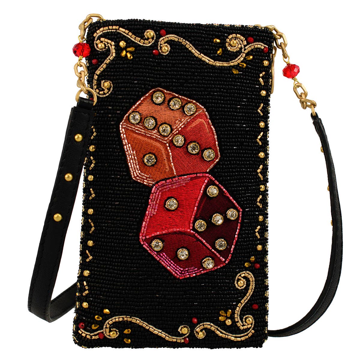Double Dice Crossbody Phone Bag
