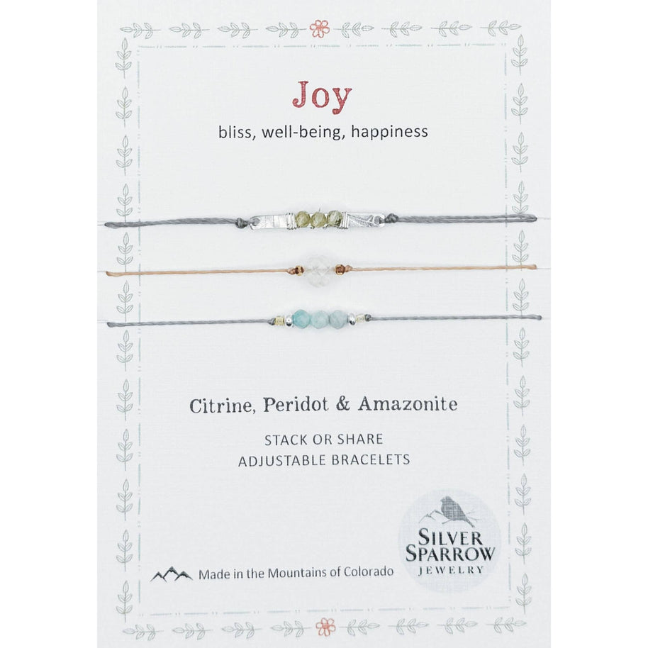 Joy Stackable Bracelet Trio