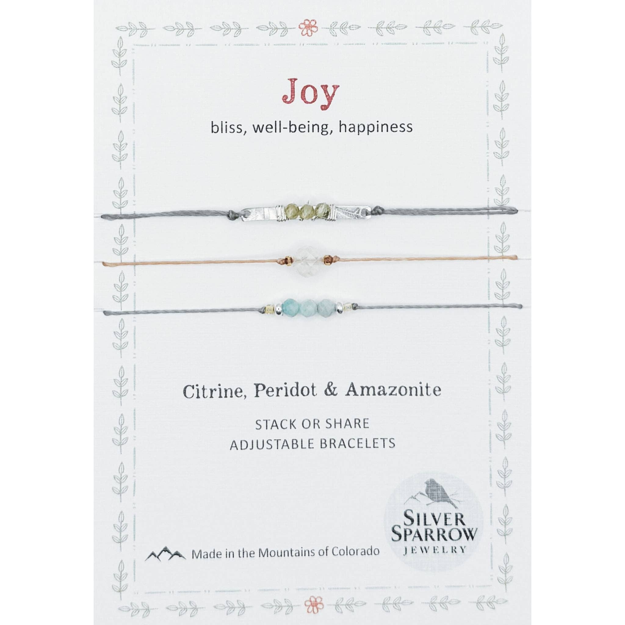 Joy Stackable Bracelet Trio