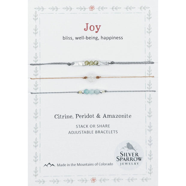Joy Stackable Bracelet Trio