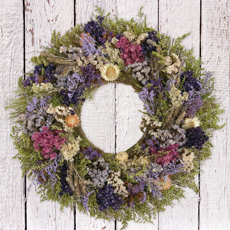 San Anselmo Dried Flower Wreath