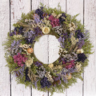 San Anselmo Dried Flower Wreath