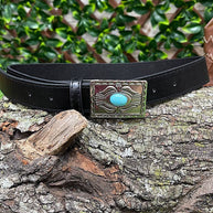 Black Western Kids Belt