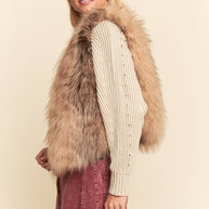 Faux Fur Layering Vest