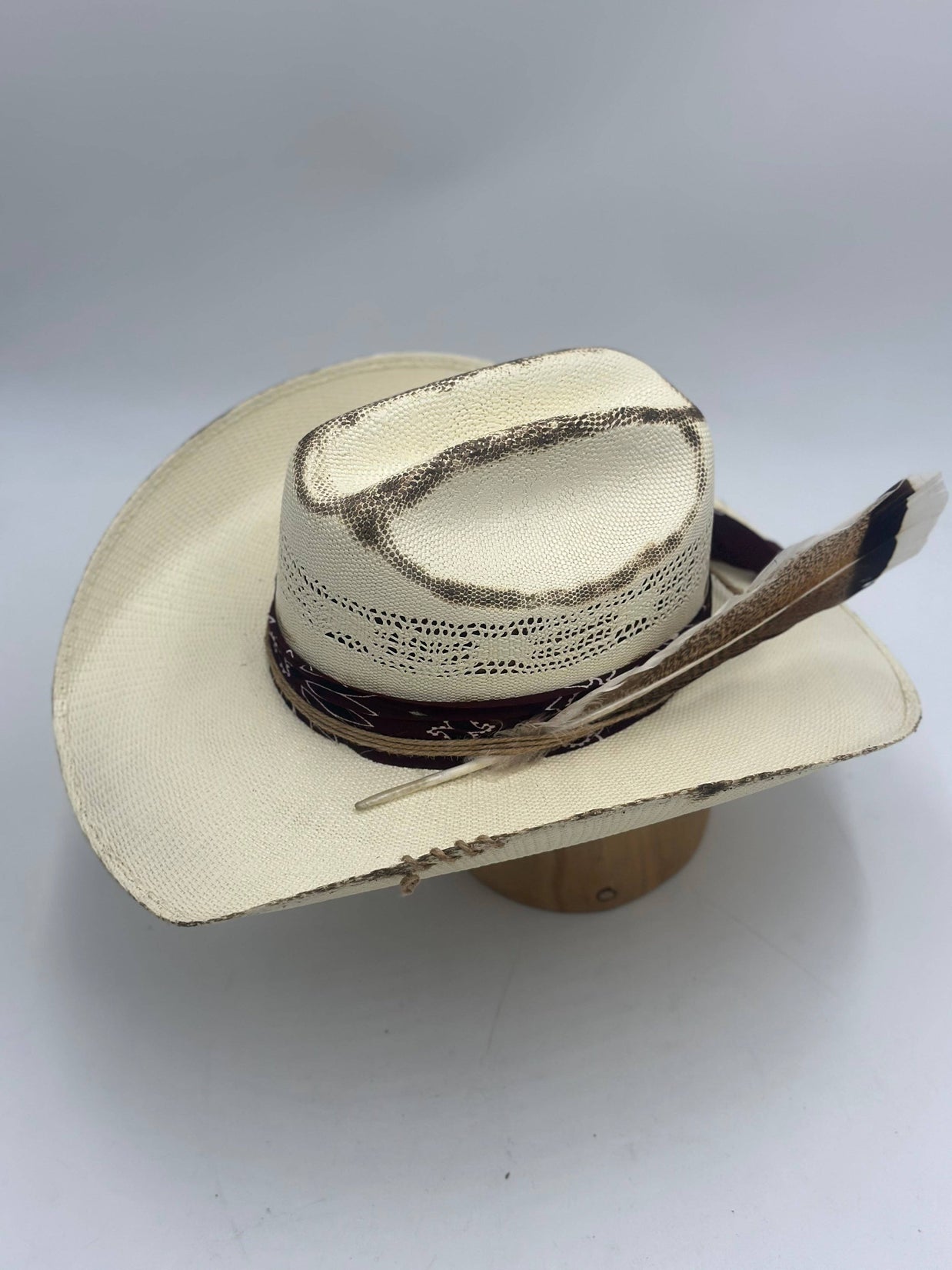 Coastal cowboy straw hat