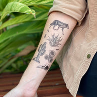 Desert Wild Temporary Tattoo