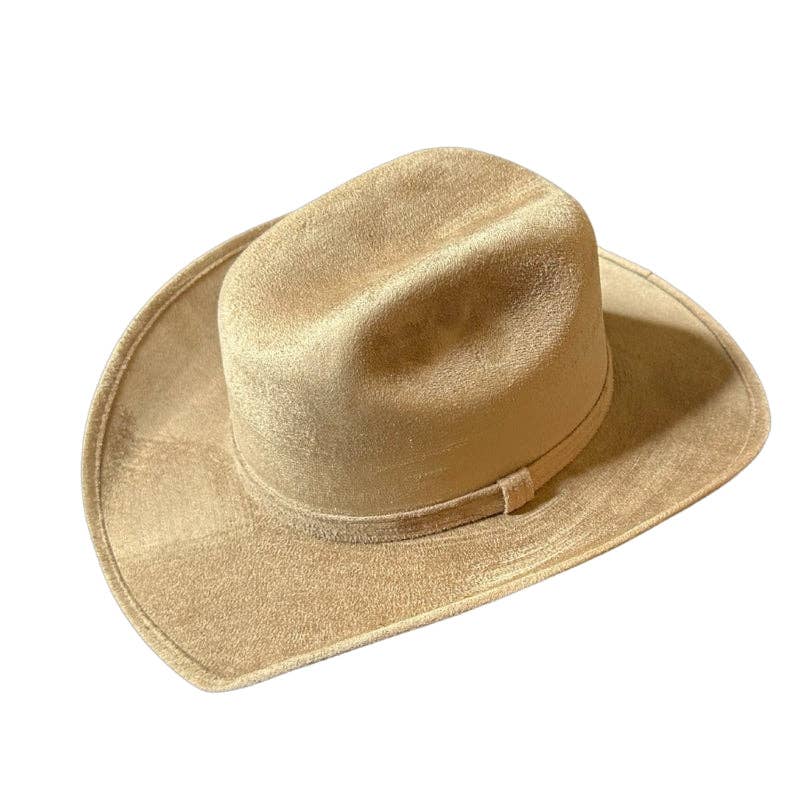 Kids Cowboy Hat Vegan Suede