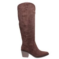 Pierre Dumas Faux Suede Boots