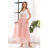 Lace Short Sleeve Shirt, S-3X