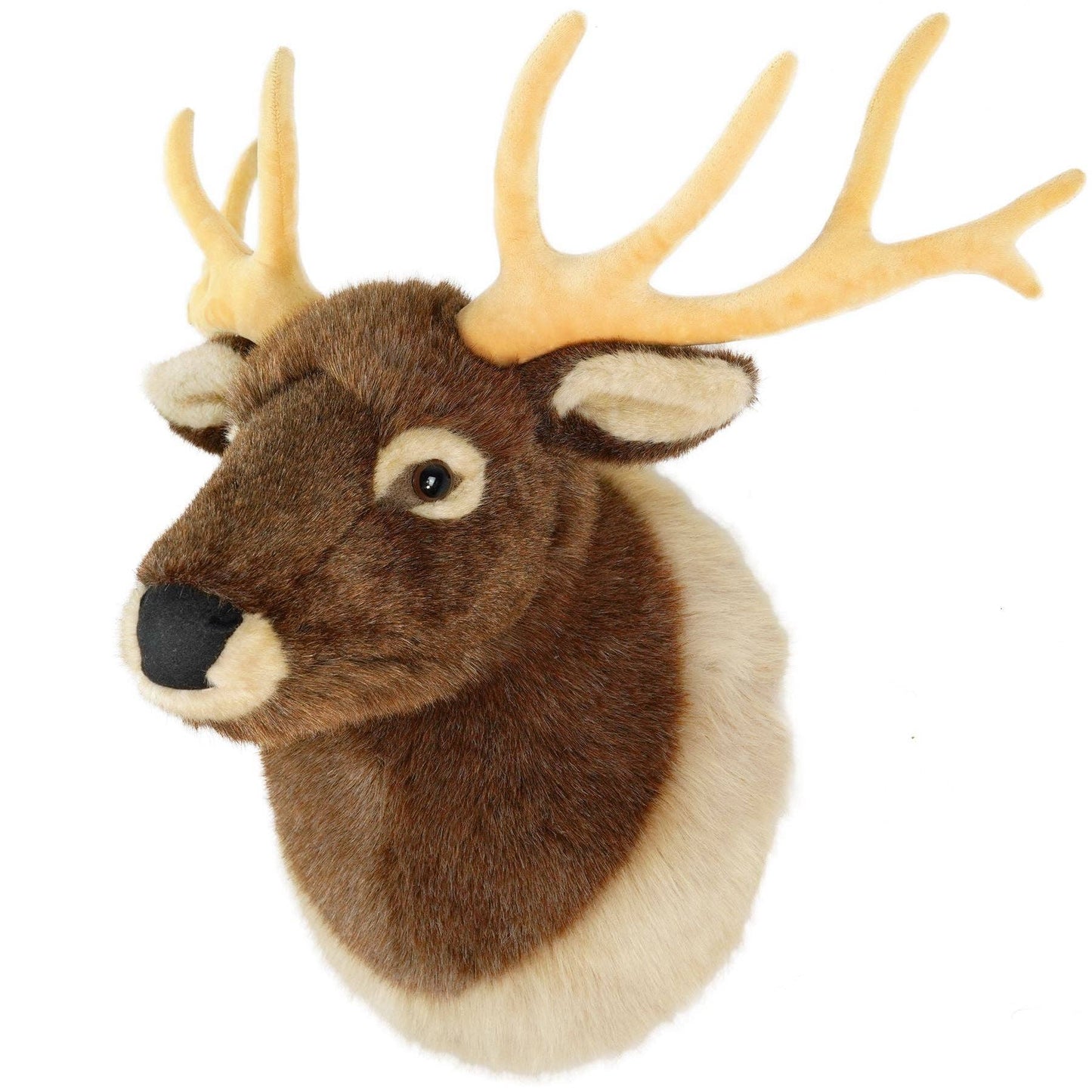 Evander the Elk Head | 25 Inch Stuffed Animal Head Plush