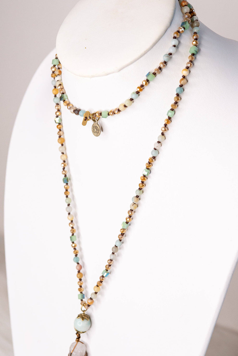 Suri Necklace in Amazonite