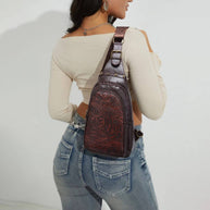 Printed Boho Crossbody Bag