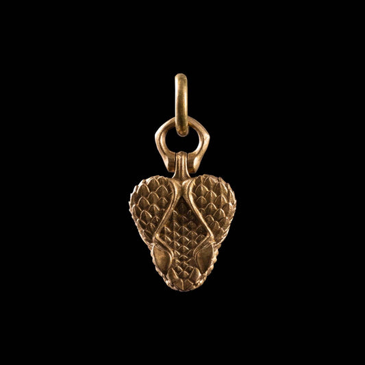 Rattlesnake Head Charm