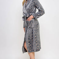 Estelle Metallic Star Robe