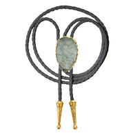 Gemstone Bolo Tie - Aquamarine