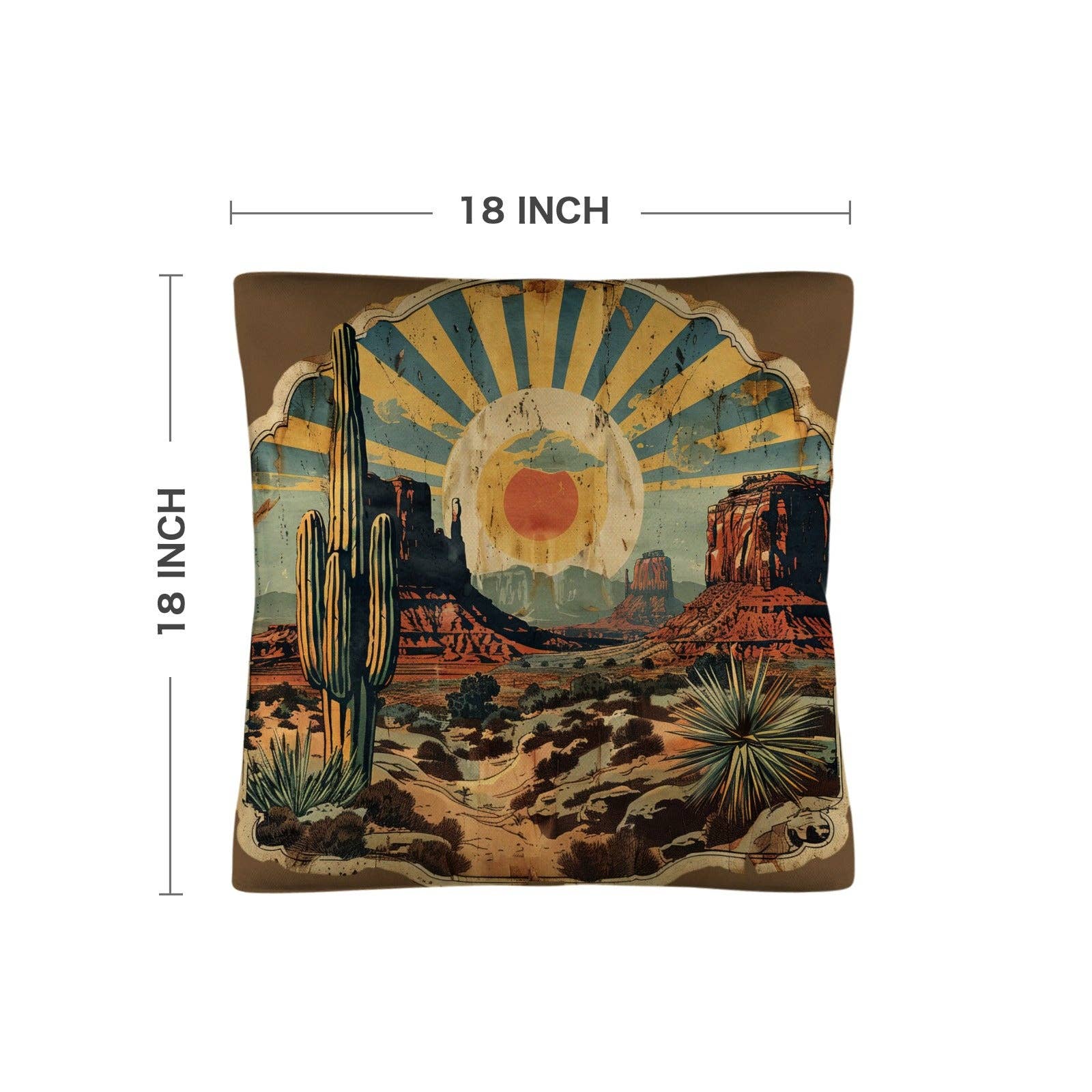 Southwestern Desert Pillow