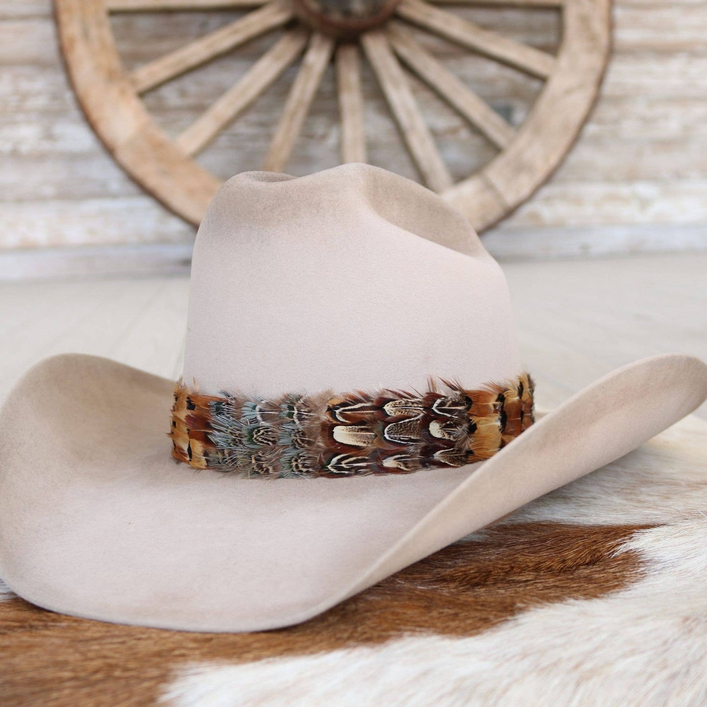 Western Feather Shikoba II Hat Band