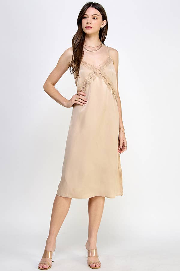 Satin Slip Dress