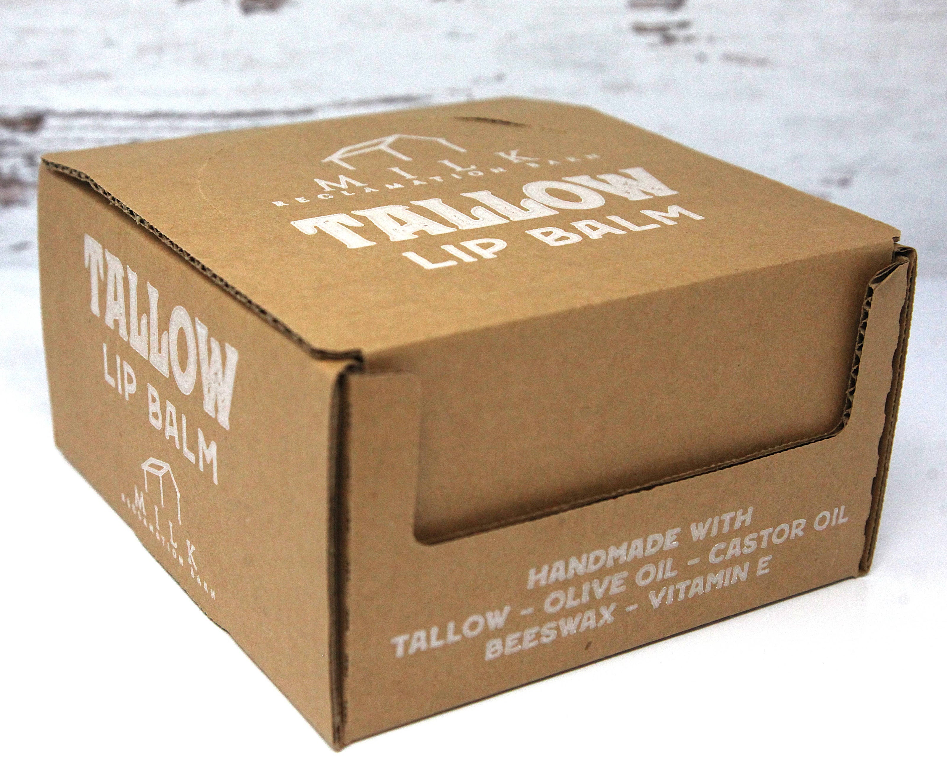 Tallow Lip Balm - .5 oz / 14g Twist-Up Tube